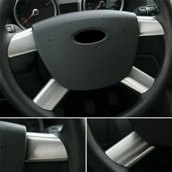 Mini Cooper Steering Wheel Cover Interior Decoration For Ford Transit MK7 LTD SILVER Steering Wheel Trim ST 2.2 TDCI SWB LWB T26