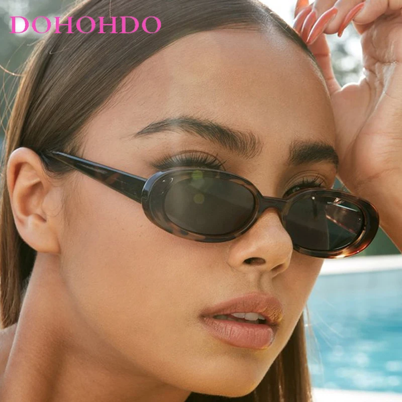 

Fashion Luxury Designer Oval Women Sunglasses Vintage Small Frame Classic Men Sunglass Driving Travel Shades Ladies Lentes UV400