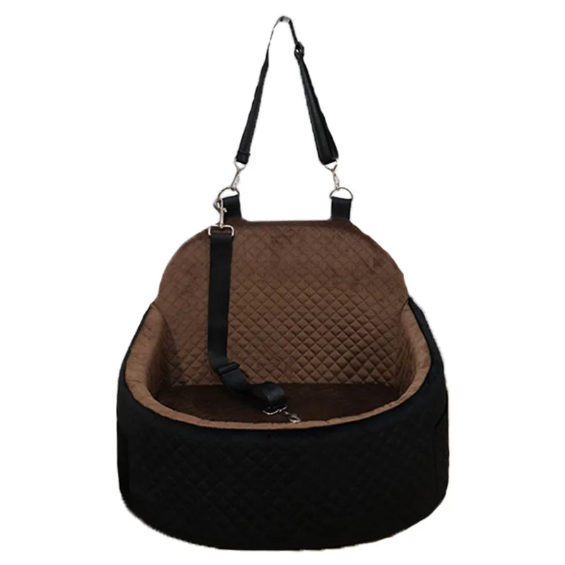 

Removable and washable car pet safety seat