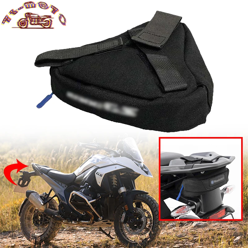 Fit For BMW R1300GS ADV Adventure 2023 2024 Motorcycle Accessories 1.6 Liters Seat Frame Storage Bag R 1300 GS Rear Seat Bag