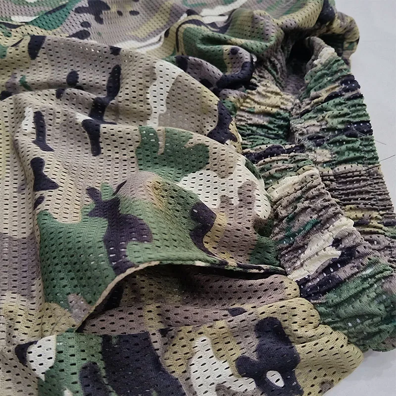 Camouflage Outdoor Tactical Men's Set Camping Fishing Training Suit Air Gun Sports Wear-Resistant Set Quick-Drying Sportswear