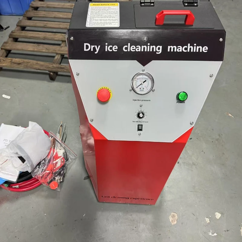 

Dry Ice Cleaning Machine Widely Using Dust Cleaning Blasting Tool Motor Vehicle Rust Removal Dry Ice Cleaning Machine for Brazil