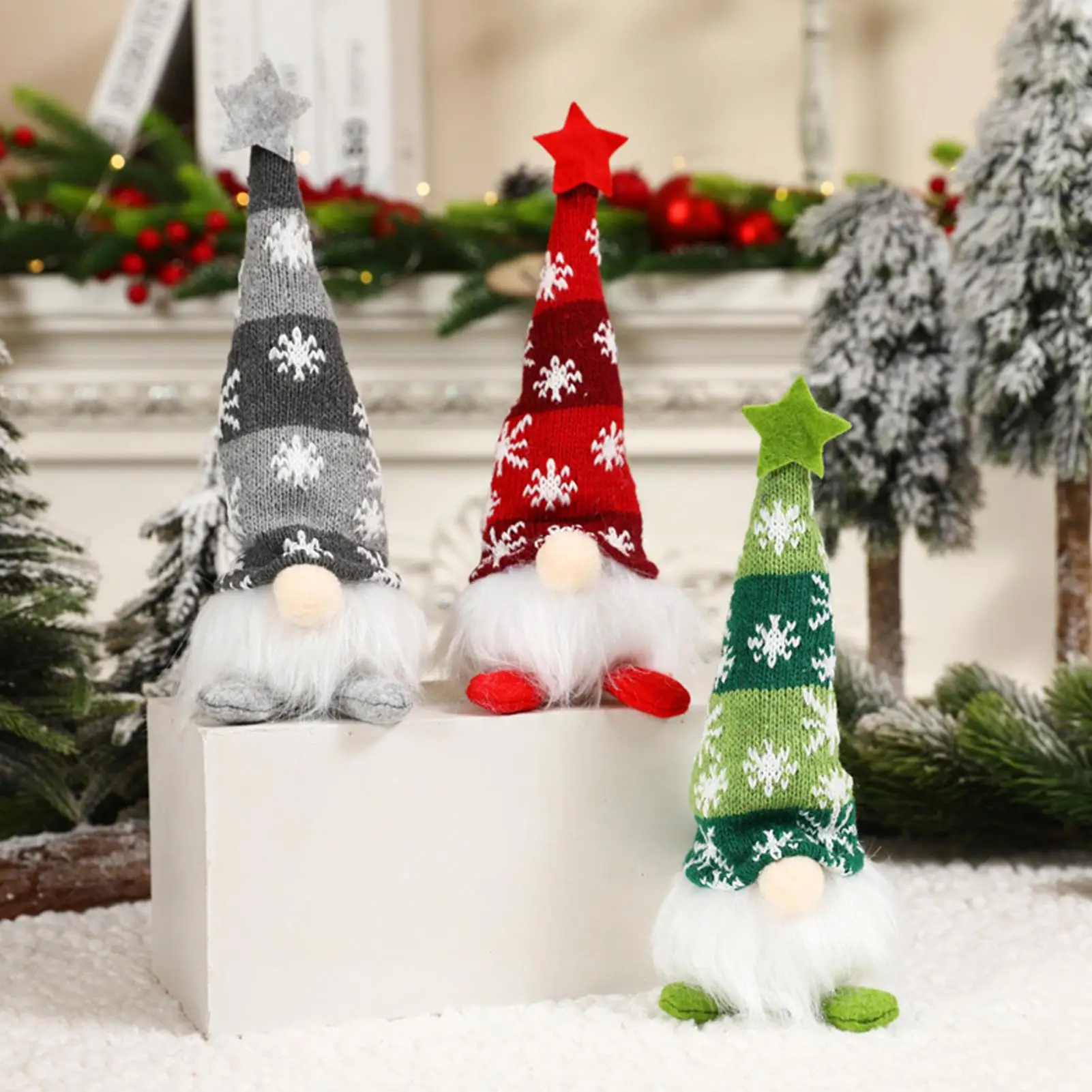 جديد متوهجة جنوم عيد الميلاد دمية مجهولي الهوية عيد ميلاد سعيد ديكور المنزل نافيداد ناتال هدية السنة الجديدة هدايا عيد الميلاد