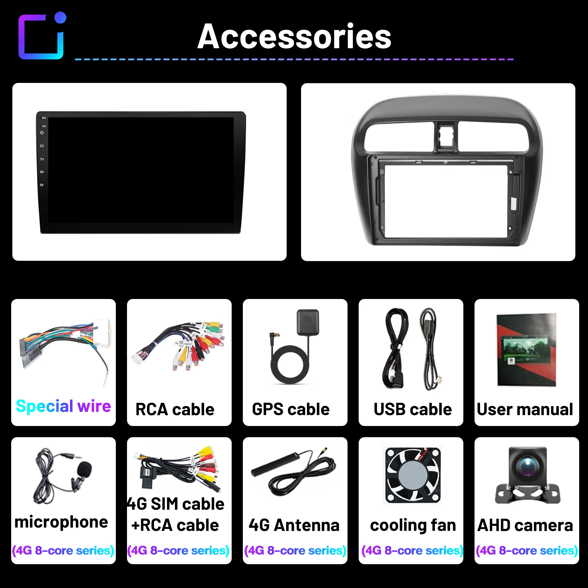 2 Din أندرويد 15 راديو السيارة لميتسوبيشي ميراج سبيس ستار موقف 2012-2023 نظام تحديد المواقع والملاحة Carplay السيارات سيارة مشغل وسائط متعددة #6