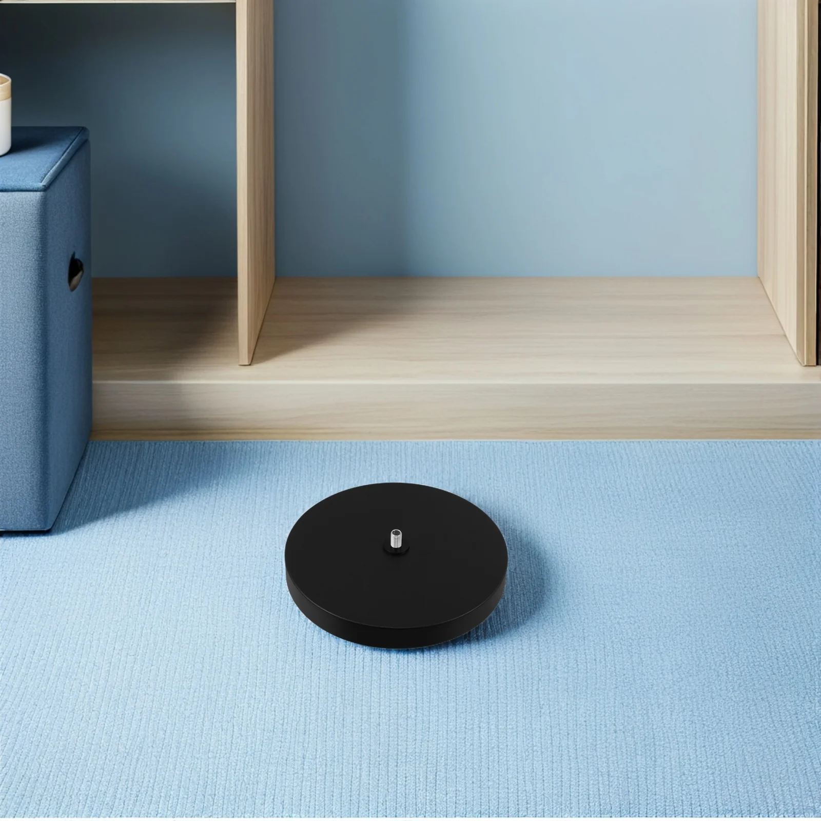 

Weighted Lamp Base Heavy Metal Counterweight Stable Support for Table and Floor Lamps Replacement Lamp Base Weight Block