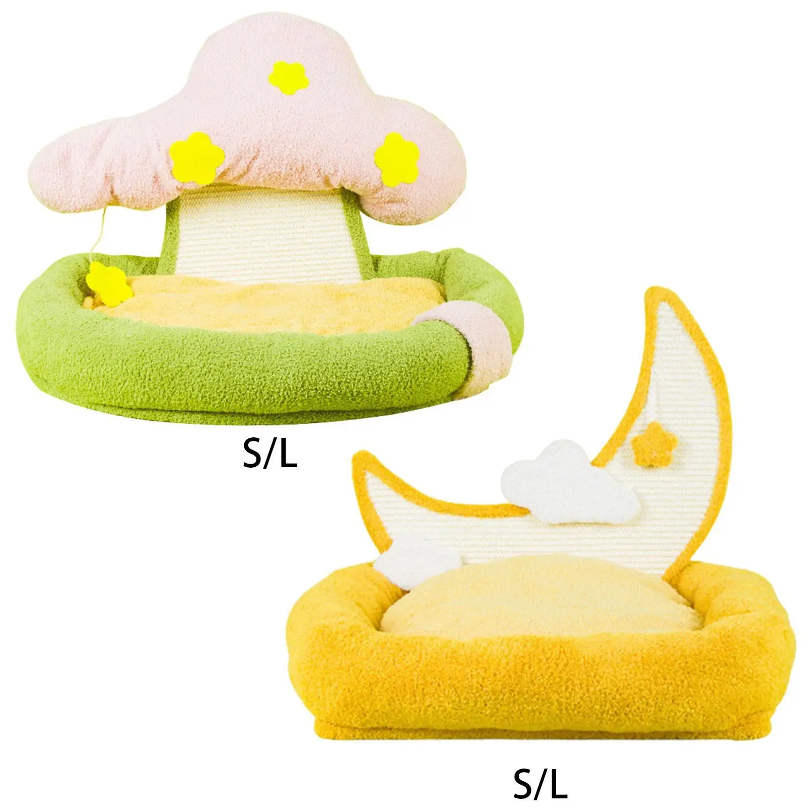 Cat Bed for Indoor Cats Cat Couch Bed Cats Sleeping Bed for Cats Small Dogs