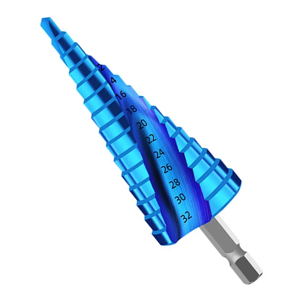 Hole Cutter Step Drill Bit Compact Cone Drilling Exquisite Hex Lightweight Coated Study Wood High Quality