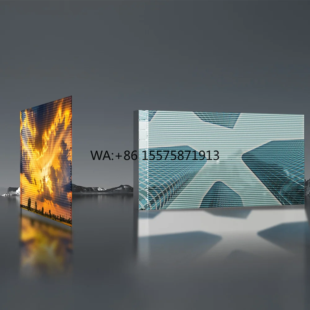 

Film Screen Transparent Led Film for Glass Installed Advertisement P3.9 P7.8 P10 P20 P15.6 Soft Transparent Glass Led Screen