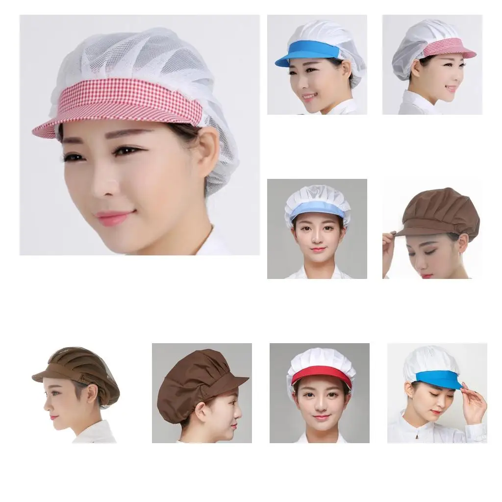 Filet à cheveux unisexe en résille pour atelier d'usine de cuisine de travail