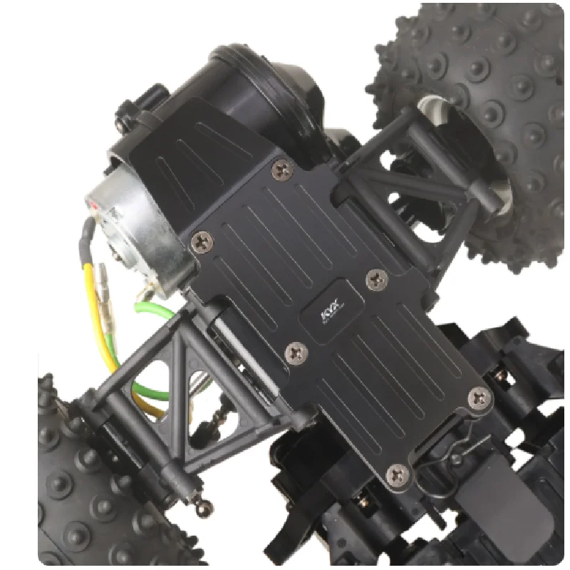 تاميا 1/10 هورنت EVO 58742 لوح قاعدة خلفي من الألومنيوم باستخدام الحاسب الآلي للسيارة #4