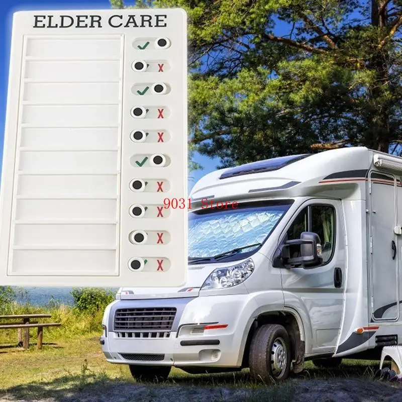 Multi-purpose Adjustable My Chore Checklist Board for Home Classroom Office Wall