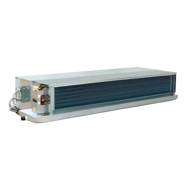 EK Energy Saving R-410A Automatic Fan Coil 340-2380m/h Horizontal Concealed Unit for Commercial HVAC Systems