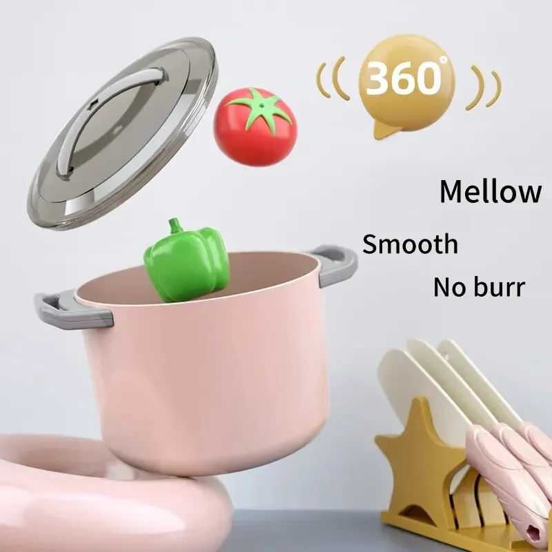 Kinder spielen Küchen set so tun, als spielen Sie Kochs pielzeug Set Küchen spielzeug Spielset für Kleinkinder Töpfe und Pfannen Rollenspiel Spielzeug Geschenk