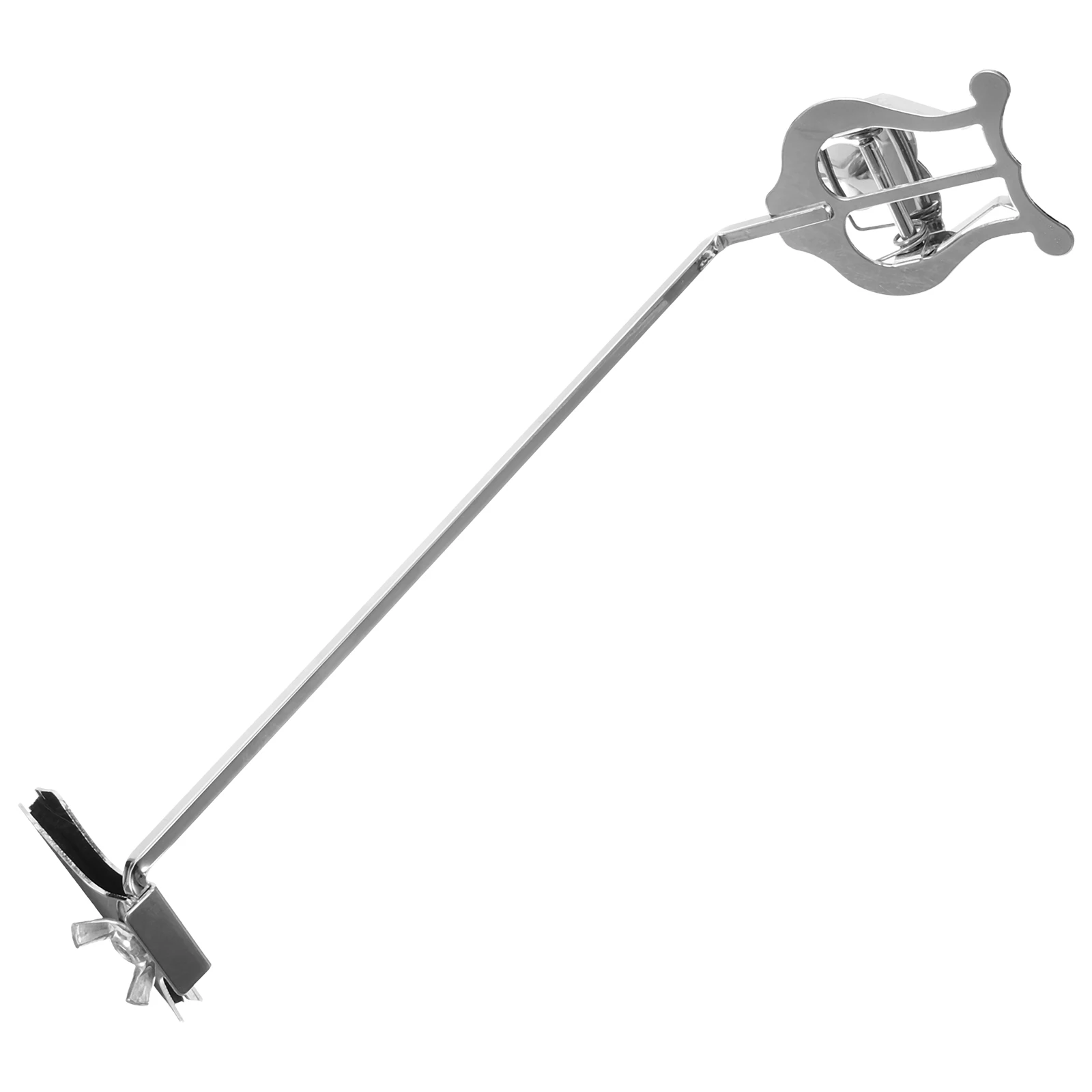 

Saxophone Metal Sheet Music Clip Portable Zinc Alloy Score Holder for Saxophone Accessories Practice Performance