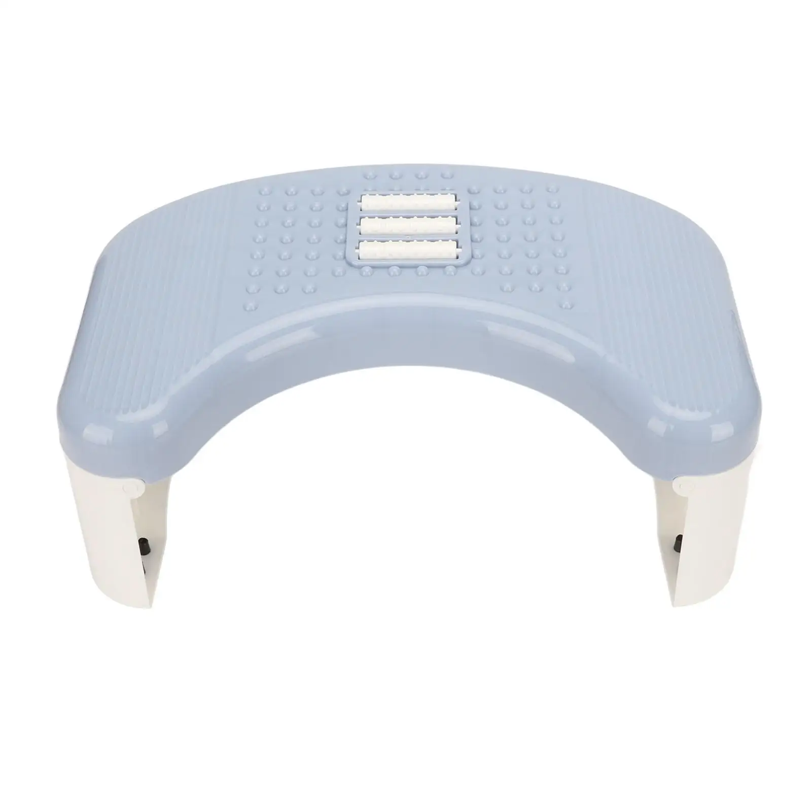 

Foldable Curve Design Toilet Foot Stool Portable for bathroom Feet Support Stable Structure Relaxation Aid