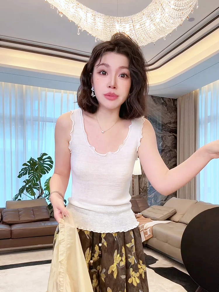 

Льняной женский топ с эффектом похудения, белый, без подкладок на груди ME【Lotus Le Emp Oxygen Beau Ba】 Commuter Sle Loose Fit