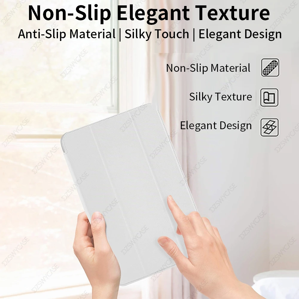 Silikonhülle für Samsung Tab A9 A11 Plus 11 Zoll, Tab A9 A11 8.7, S6 Lite 10.4, A8 10.5, A7 Lite 8.7, Auto-Wake/Sleep-Funktion – Detail 5