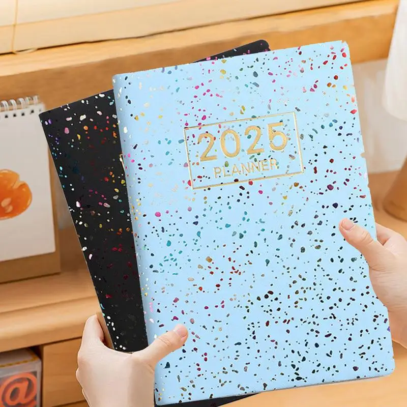 A7 Mini Notebook Agenda 2025 Planner Notepad To Do List Journal Notebooks Diary Weekly Planner Libretas Stationery supplies