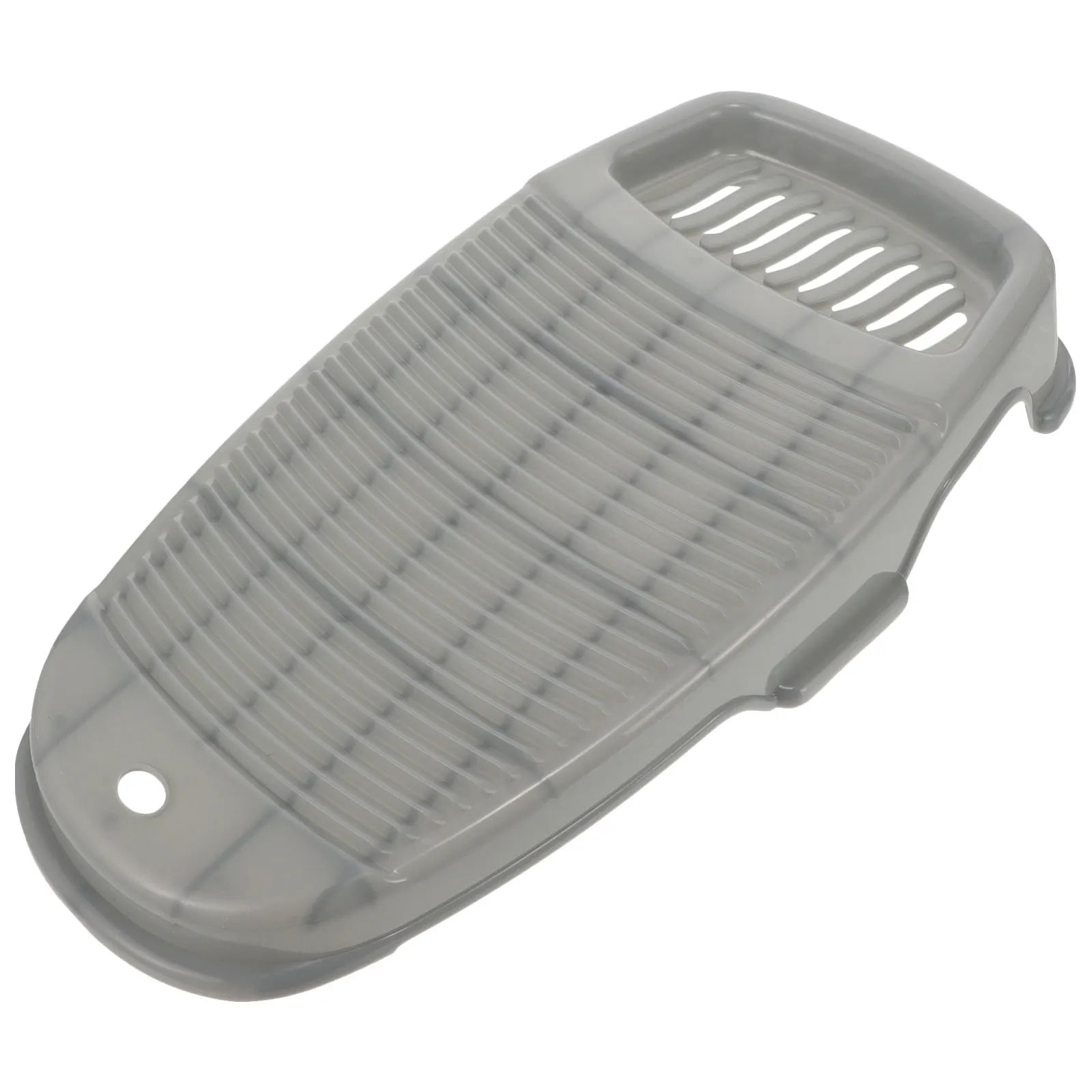 

Plastic Laundry Board Thickened Non-Slip Hand Washboard with Hanging Handle Soap Holder Home Washing Board for Socks Underwear