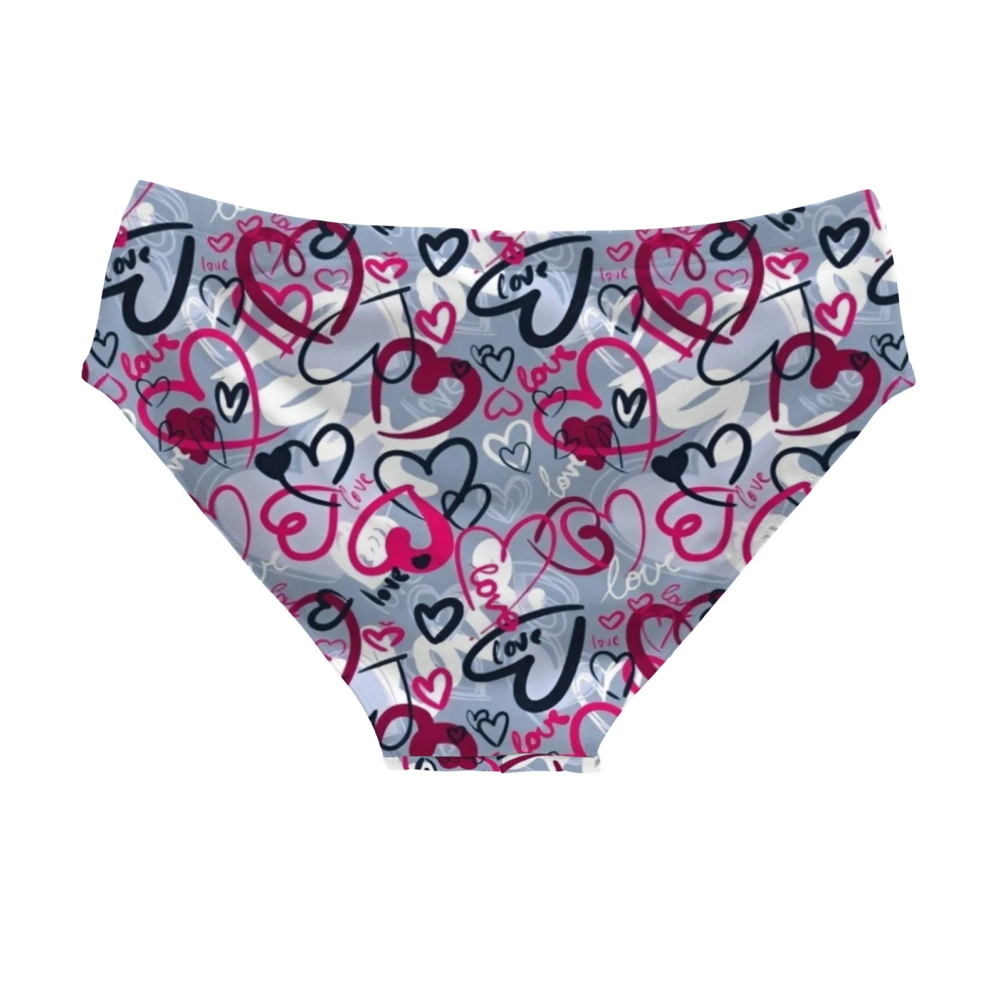 Image 3: Maillot de bain triangle pour hommes, style romantique, extensible, doux, respectueux de la peau, pour la plage, les carnavals, la natation