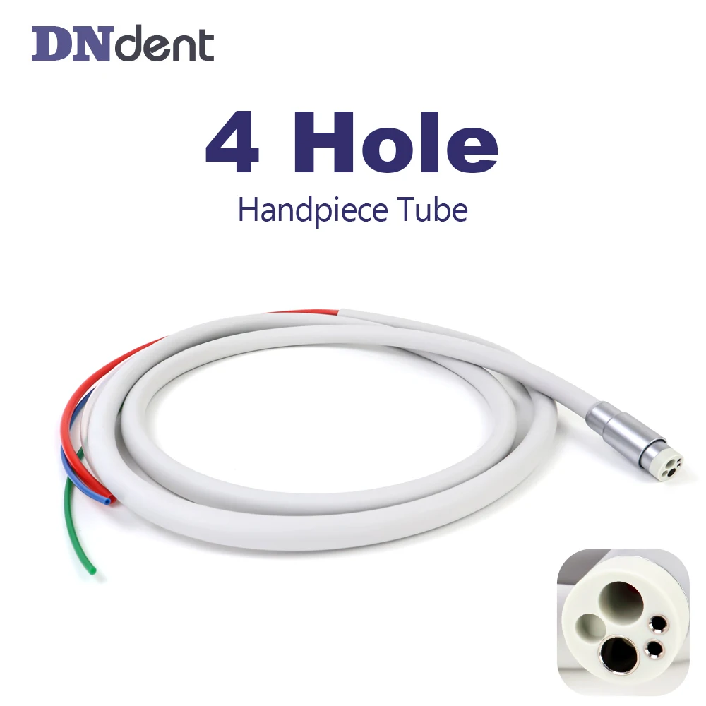 Dental 4 Holes Handpiece Hose Tubing Dental Chair silica gel Tube Air Turbine Motor Dentist Materials