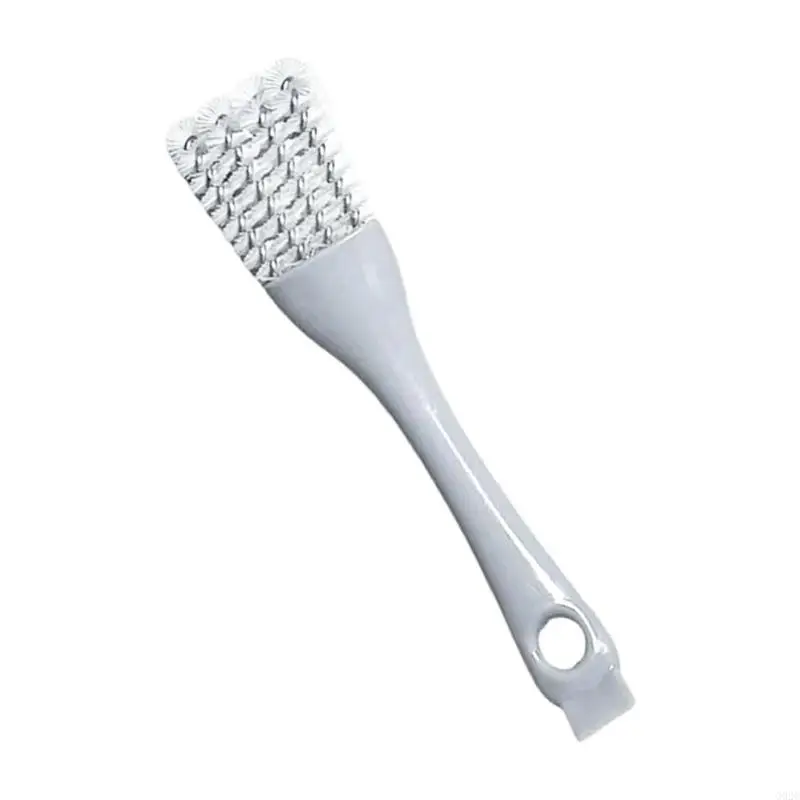 G92C Multifunctional Bird Bath Cage Feeder Scrubber Brush For Pet Cleaning Durable Plastic Handle Efficient On Stone Surfaces