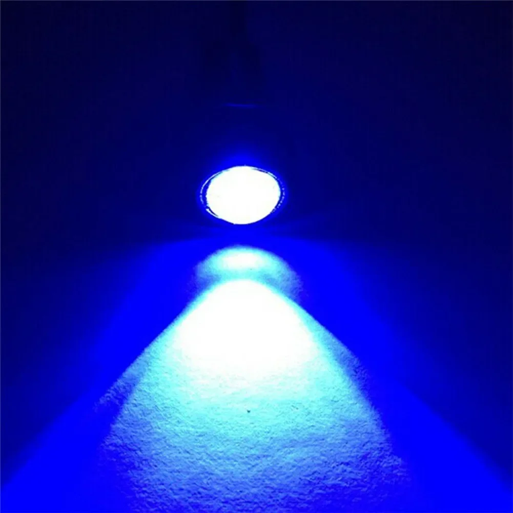 4 Pz Nuovo DC 12 V 3 W Blu LED Illuminazione Marina Luci per Barche Faretto Luce Subacquea Portatile Impermeabile Auto Camion Barca lampade