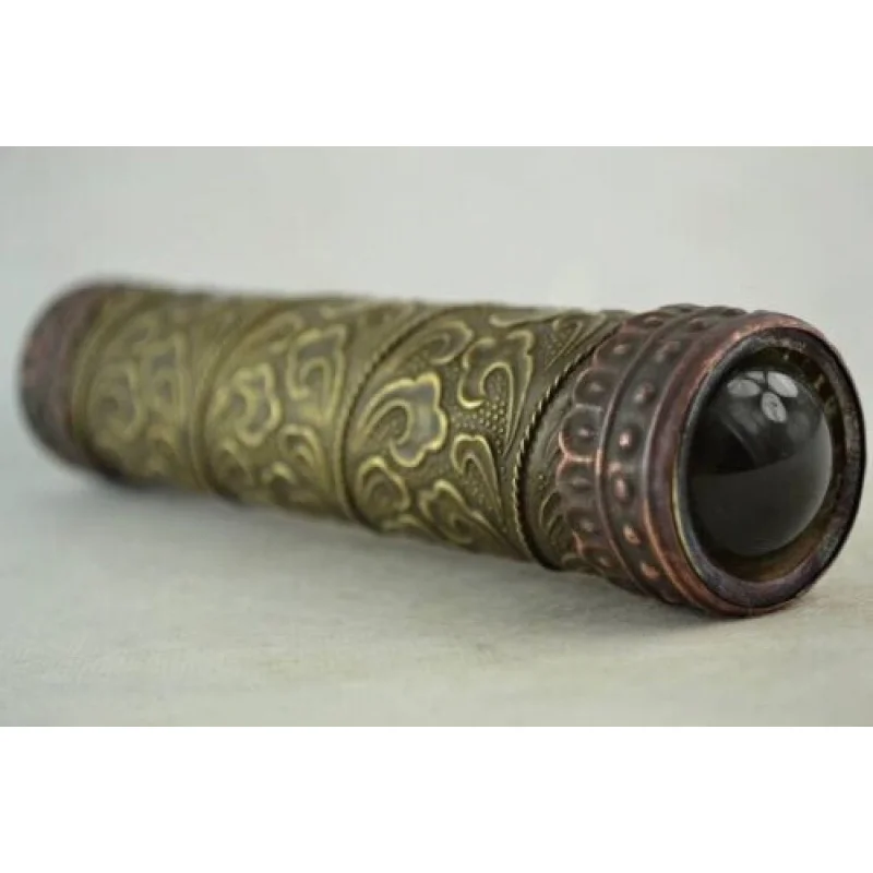 China Decorated Handwork Copper Carving Flower Wonderful Kaleidoscope