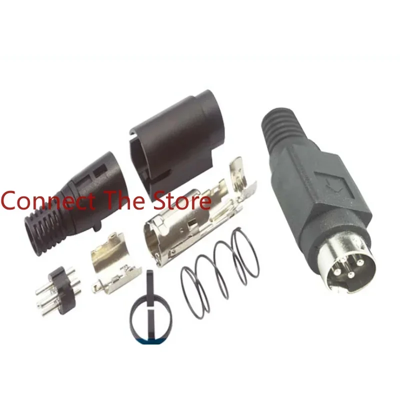 4PCS Supply Of DIN In  4P Assembled Eight-piece Set     Connectors POWER