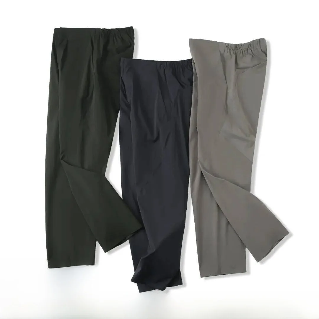 

Outdoor Soft ell Casual Pants Commuter Series Durable Water Repellent Qui Dry Breathable Nylon Polyester Straight Leg Pants