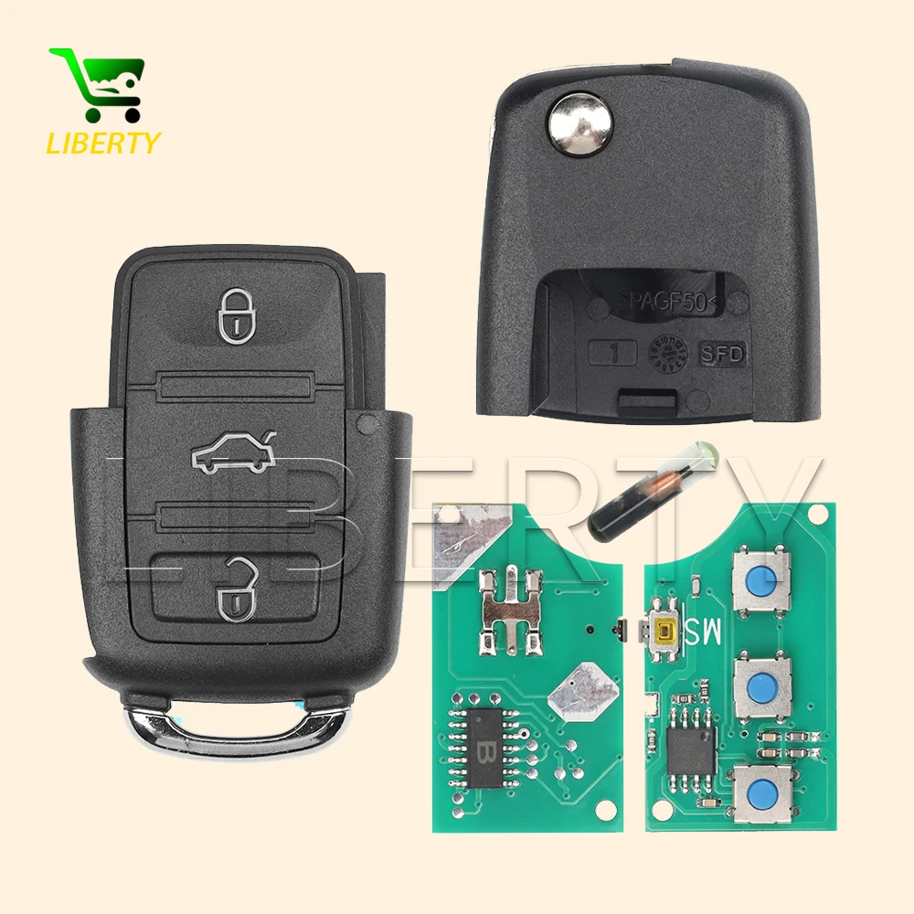 ل VW Eos Golf Plus Jetta Polo Sirocco Tiguan Touran Altea إيبيزا ليون توليدو اوكتافيا II رائع II اليتي PN 1K0959753G ID48 رقاقة #2