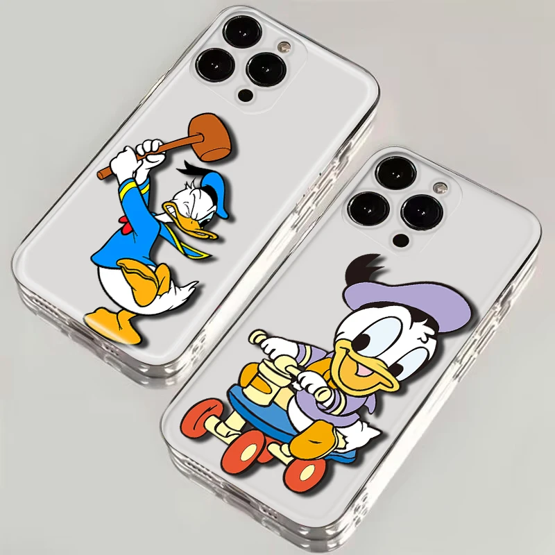 E23 Donald Duck Soft Case for Moto G9 Powe One Pro E12 E22I E22 G52 G42 G32 G22 G23 Z2 Z Play P40 P30 Edge 30