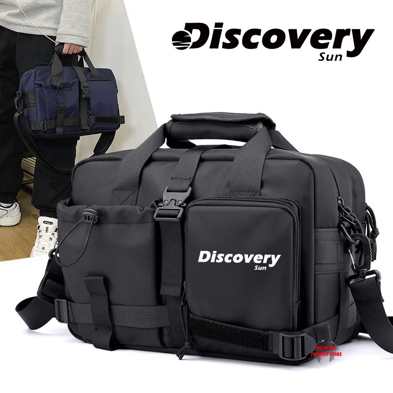 DISCOVERY-SUN Crossbody Bag Big Capacity Male Single Shoulder Bags Business Leisure Storage Women Crossbody Bag Men Shoulder Bag