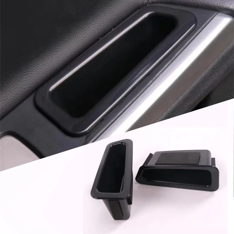 Aufbewahrungsbox-Türgriff, Armlehnenbox für Volvo S60 V60 XC60 2010–2017, beige-schwarz, Vordertür + Hintertür, Verkleidungsbox