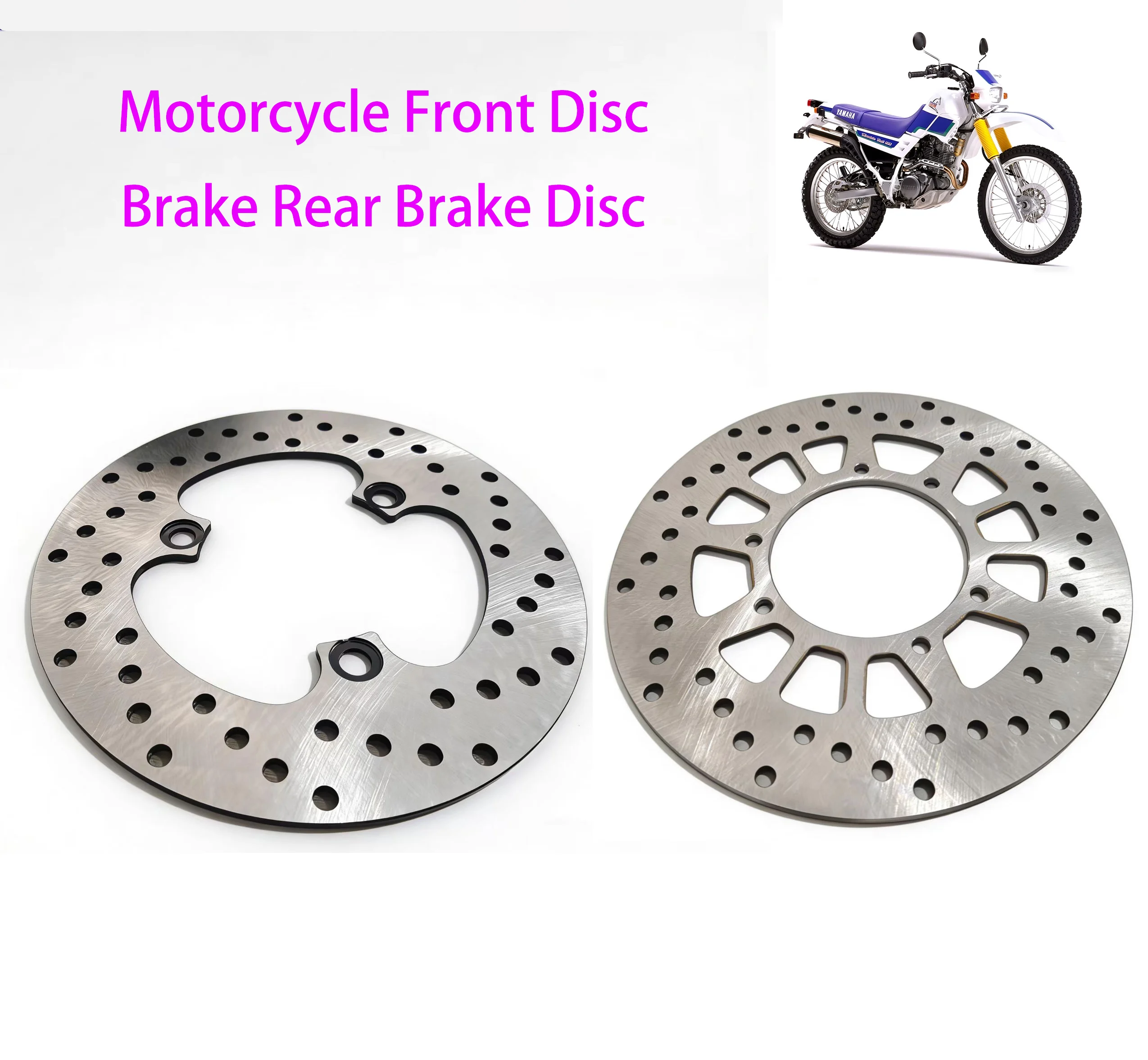 

Мотоциклетный передний дисковый тормоз, задний тормозной диск для Yamaha Tw125 Tw200 T225E Xg250 Xt600Z Xt660 Tenere Xt600E Dt125 Dt200