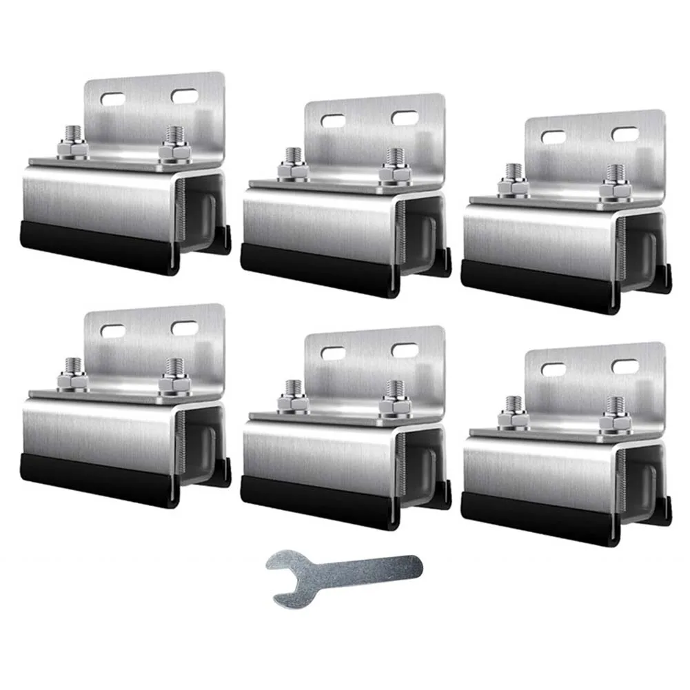 Photovoltaic Brackets Roof Rack Brackets 304 Stainless Steel Van Roof Rack Brackets Roof Rack Mount Kits