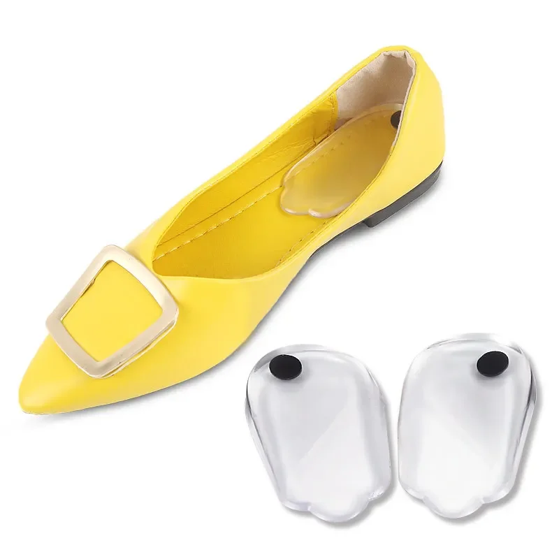 Silicone Gel Orthotic Heel Pad for XO Legs Orthopedic Insoles Varus Correct Plantar Fasciitis Pain Relief Foot Care Insert