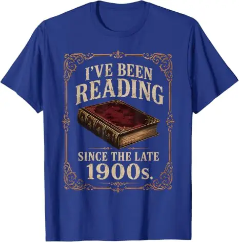 Ich habe seit den späten 1900er Jahren gerne gelesen - Lustiges Buchliebhaber-T-Shirt Y2K Vintage Reader Grafik-Spruch-T-Shirt Kleidung für Frauen Männer Geschenk – Detail 15