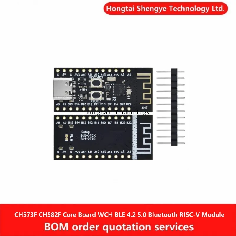 CH573F CH582F Core Board WCH BLE 4.2 5.0 Bluetooth Development Board Module RISC-V