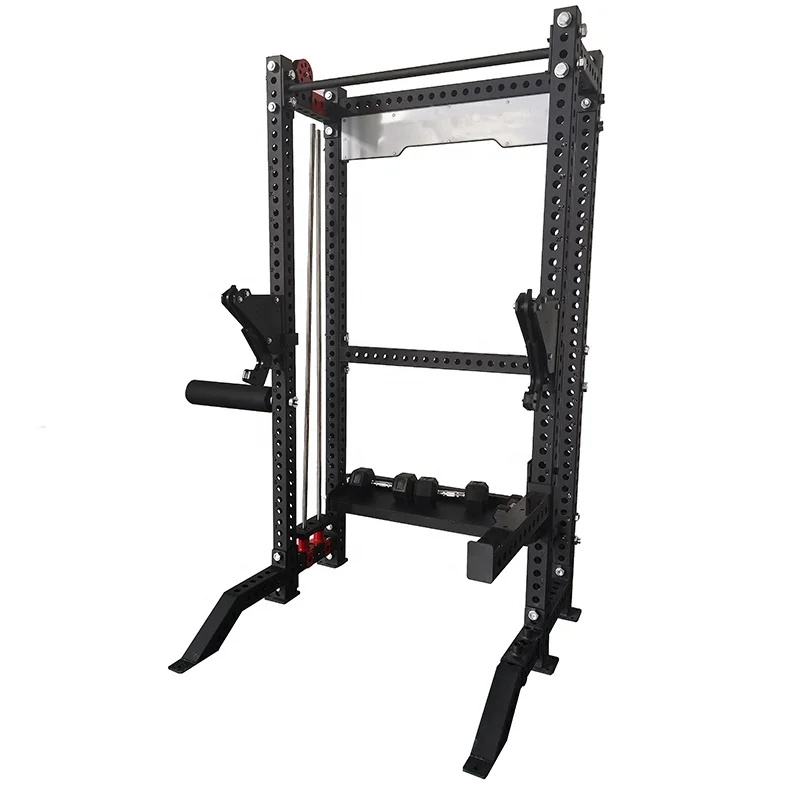 2023 New Weightlifting Commercial Gym Fitness Strength Training Power Cage Squat Rack 1