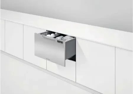 9 24" Drawers Full Console Dishwasher in Stainless Steel
