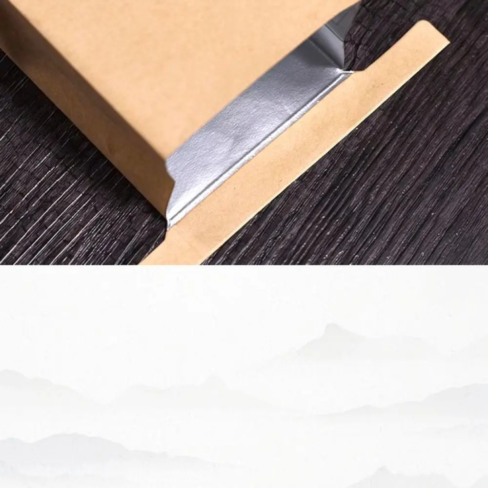 Vintage Style Kraft Paper Tea Pouch For Loose Tea Storage Foil Lined Resealable Zipper Bag Kitchen Organizer