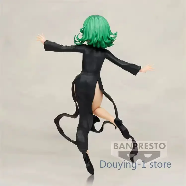 Original Bandai Banpresto One Punch Man terrifiant Tornado Saitama Anime poupée Figure modèle Collection jouet cadeau