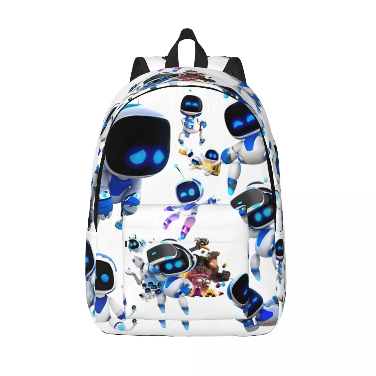 Astrobots Playroom Game Backpack for Kindergarten Primary School Student Bookbag Boy Girl Kids Daypack Sports