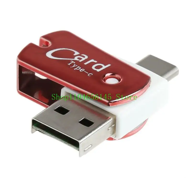 Multifunction USB 3.1 Type C Memory Card Reader Micro SD TF Card Reader for w/ OTG Function Computer Laptop Accessories