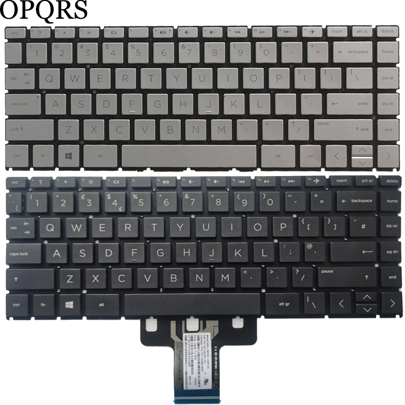 NEW For X360 14-CD 14M-CD 14-DF 14-DK 14-DG 14g-BR 14-DQ 14-FQ TPN-W131 TPN-C121 Russian/US/UK/Latin Spanish Laptop keyboard