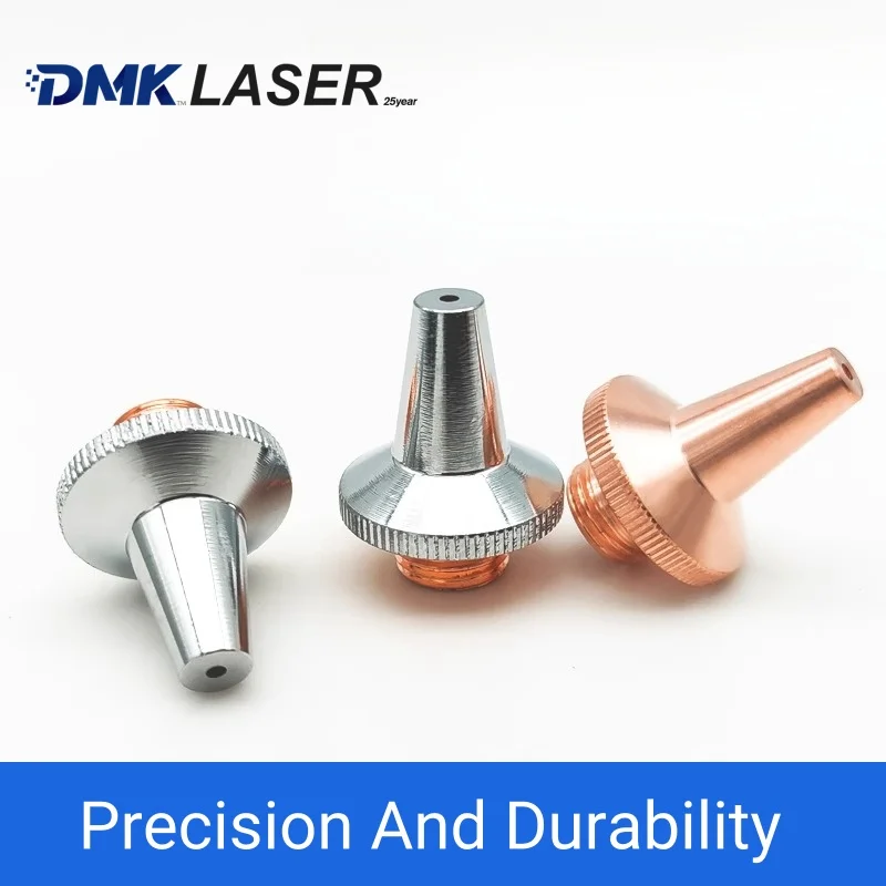 3D Laser Cutting copper Nozzle M8 D15 H19 single double layer For oapri raytools Laser Cutter Head  Part