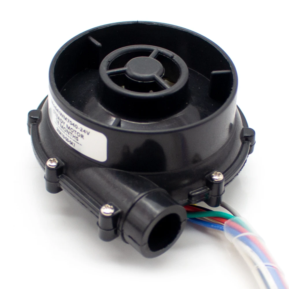 Imagem -05 - Micro Brushless dc Air Blower Ventilador Centrífugo Elétrico Industrial o Ventilador de Alta Velocidade 70 mm de Diâmetro 12v 24v Wm7040 de Alta Pressã