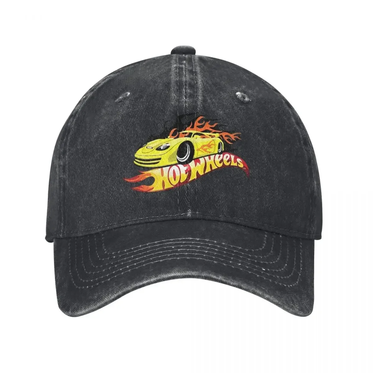 HotWheels Cartoon Car Baseball Cap American Women Men Sunshade Hip Hop Dad Hats Summer Casual Hunting Camping Snapback Cap