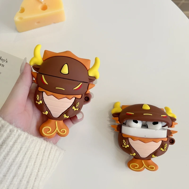 جديد ل AirPods 1 2 3 4 Pro Pro2 لطيف الكرتون حقيبة سماعة الاذن سماعة لاسلكية تعمل بالبلوتوث سماعات سماعة غطاء سماعة الرأس ﻿